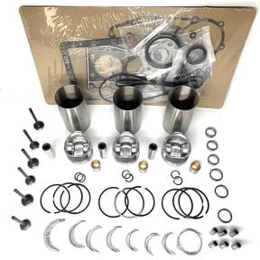 Seapple D750 D750B Overhaul Rebuild Kit Compatible with Kubota Engine Parts Bobcat 453C 443 Loader