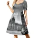 thumbnail image 1 of Westminster Bridge London Vestido de manga corta Vestido largo vestidos de mujer para mujer vestidos de mujer verano, 1 of 7