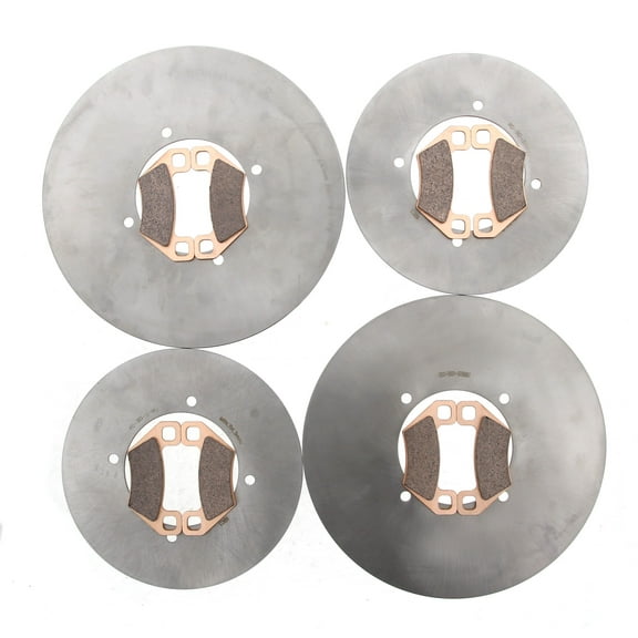 2012-2014 Arctic Cat Prowler XTZ 1000 Front & Rear MudRat Rotors & Brake Pads