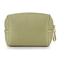thumbnail image 1 of Bolsa de cosméticos para mujer, de poliuretano, portátil, cuadrada, impermeable, bonita bolsa de viaje para guardar artículos de aseo, 1 of 5