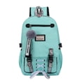 thumbnail image 1 of Mochila con contraseña para estudiantes de primaria secundaria niños y universitarias mochilas antirrobo, 1 of 2