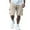 Beige, variant on uikmnh Mens Shorts Men's Casual Shorts for Everyday Wear Comfortable Cargo Design with Drawstring Closure Ideal for All Seasons and Perfectly Paired with T Shirts Size:7XL