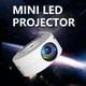 thumbnail image 5 of YT200 Mini Proyector LED Reproductor Multimedia DoméStico Audio Proyectores PortáTiles VíDeo USB ProyeccióN con Cable Misma Pantalla Espejo, 5 of 5