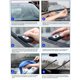 thumbnail image 4 of Herramienta de reparación de escobillas limpiaparabrisas, kit afilador de limpiaparabrisas para coche, fácil de usar para una visión más clara, construcción duradera de ABS y metal, solución ecológic, 4 of 9