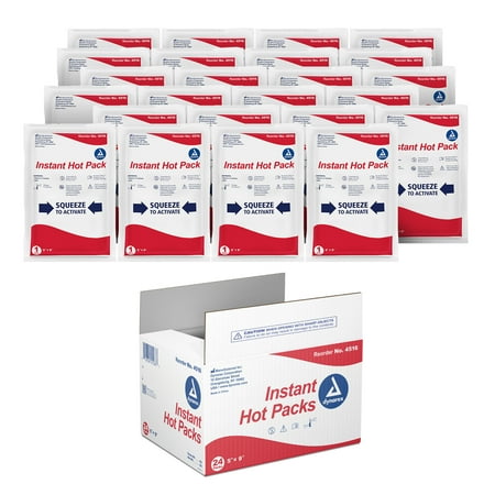 instant hot pack with magnesium sulfate 5" x 9" 4516 hot/cold therapy pack, single-use