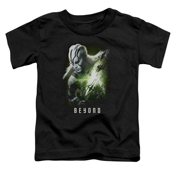 Star Trek Beyond Jaylah Poster Toddler T-Shirt Black