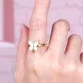 thumbnail image 2 of Finger Ring Butterfly Fashion - Anxiety Relief Fidget Ring Jewelry, 2 of 7