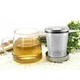 thumbnail image 2 of Tea Leak Filter Solid Anti-rust 304 Stainless Steel Classic Metal Mesh Tea Filter for Home, 2 of 10