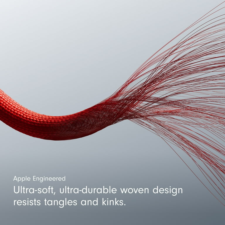 Beats USB-C Woven Cable 5ft Rapid Red photo 4