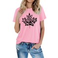 thumbnail image 2 of T-shirt à Manches Pointues Imprimé Mode Décontracté pour Femmes, 2 of 5
