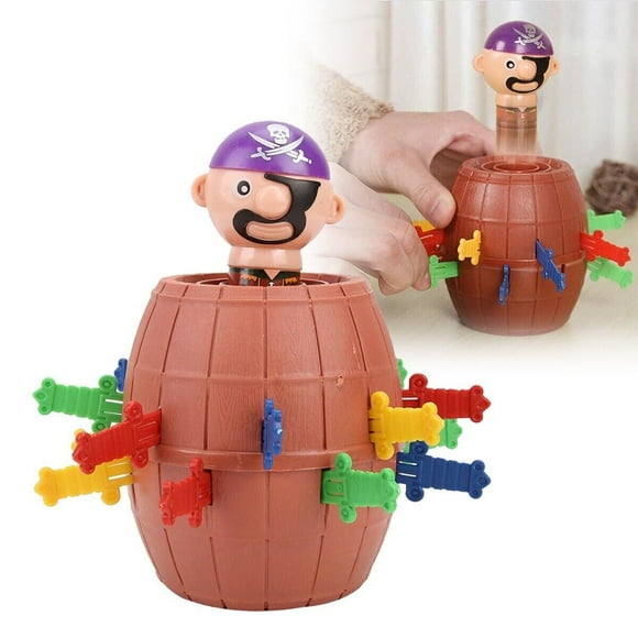 1xSuper Pop Up Toy Jumping Pirate Board Game Lucky Funny Tricky Family Kids Toy
