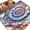 Light Beige Gray Blue Mist Blue, variant on 6'x9' Area Rugs, Purple Orange Indoor Outdoor Area Rug for Living Room Bedroom, Modern Abstract Art Moire Washable Bathroom Rugs Kitchen Floor Carpet Mats Home Decor Aesthetic
