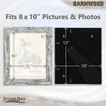thumbnail image 6 of Icona Bay 8x10 Pony Gray Picture Frame, Rustic Style, 1 Pack, Barnwood Collection (US Company), 6 of 6