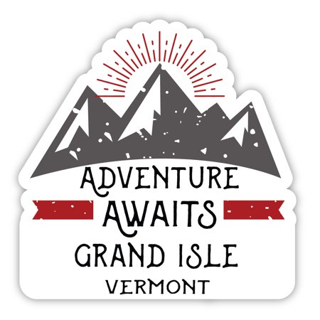 

Grand Isle Vermont Souvenir 4-Inch Magnet Adventure Awaits Design