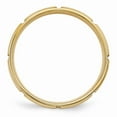 thumbnail image 2 of 14k Yellow Gold Comfort Fit Unique Wedding Band Ring Size 9.5, 2 of 4