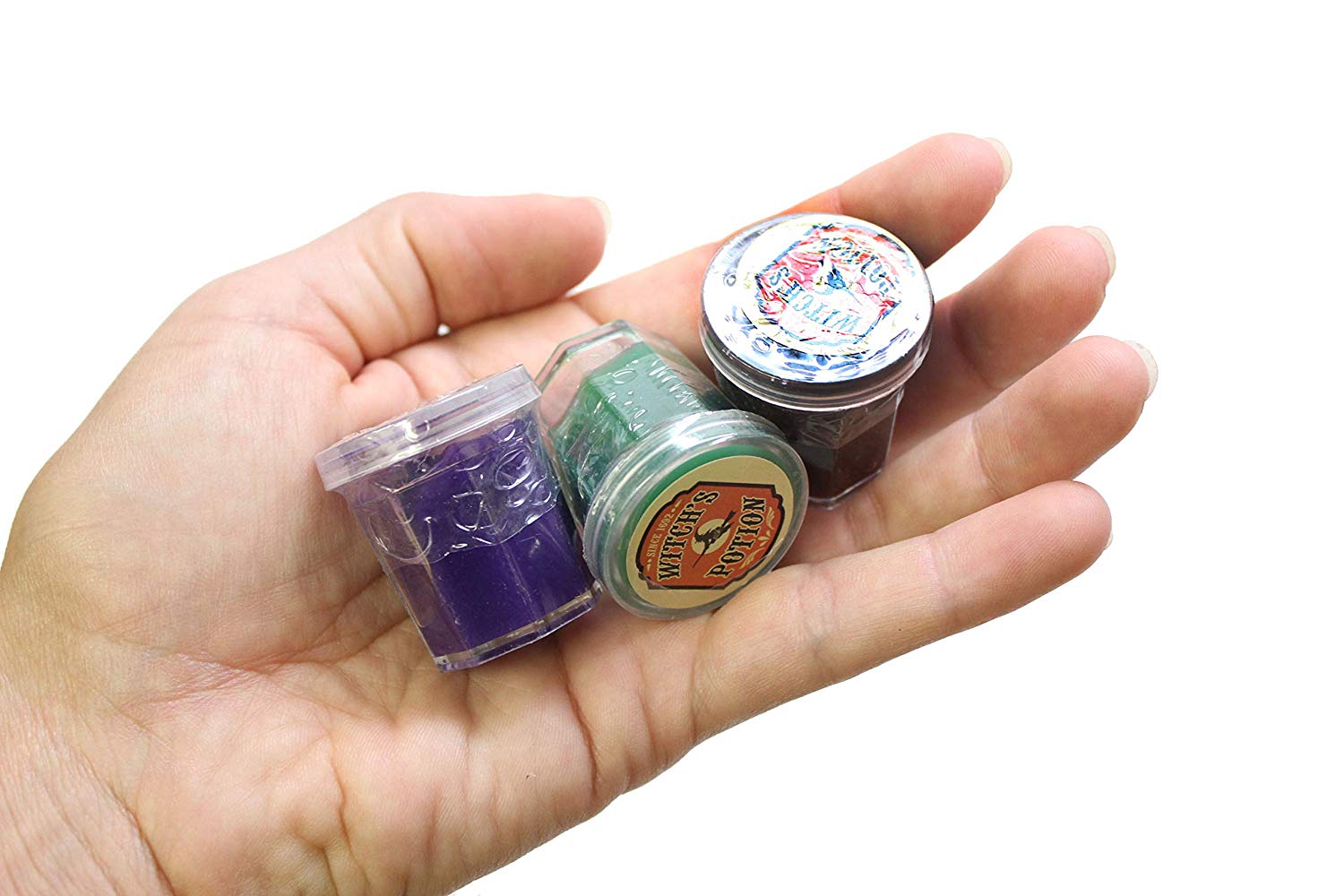 12 Witch's Potion - Mini Slime Containers for Halloween Goody Bags - Trick or Treat - image 2 of 4