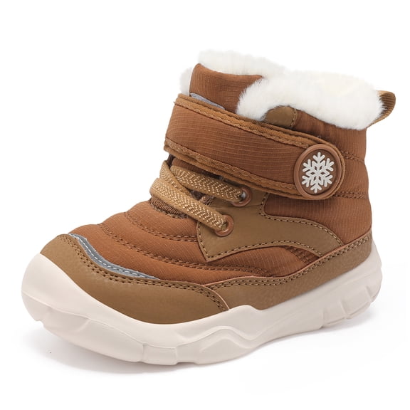 JOINFREE Toddler Boys Girls Snow Boots Waterproof Warm Boots Outdoor