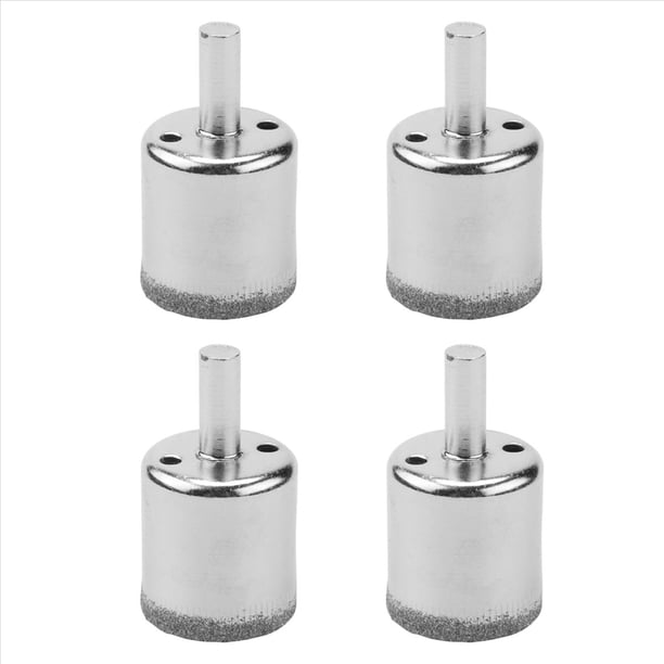 4 Piezas 30mm Broca Taladro de Agujero de Vidrio Ceramico Azulejo con Punta de Diamante