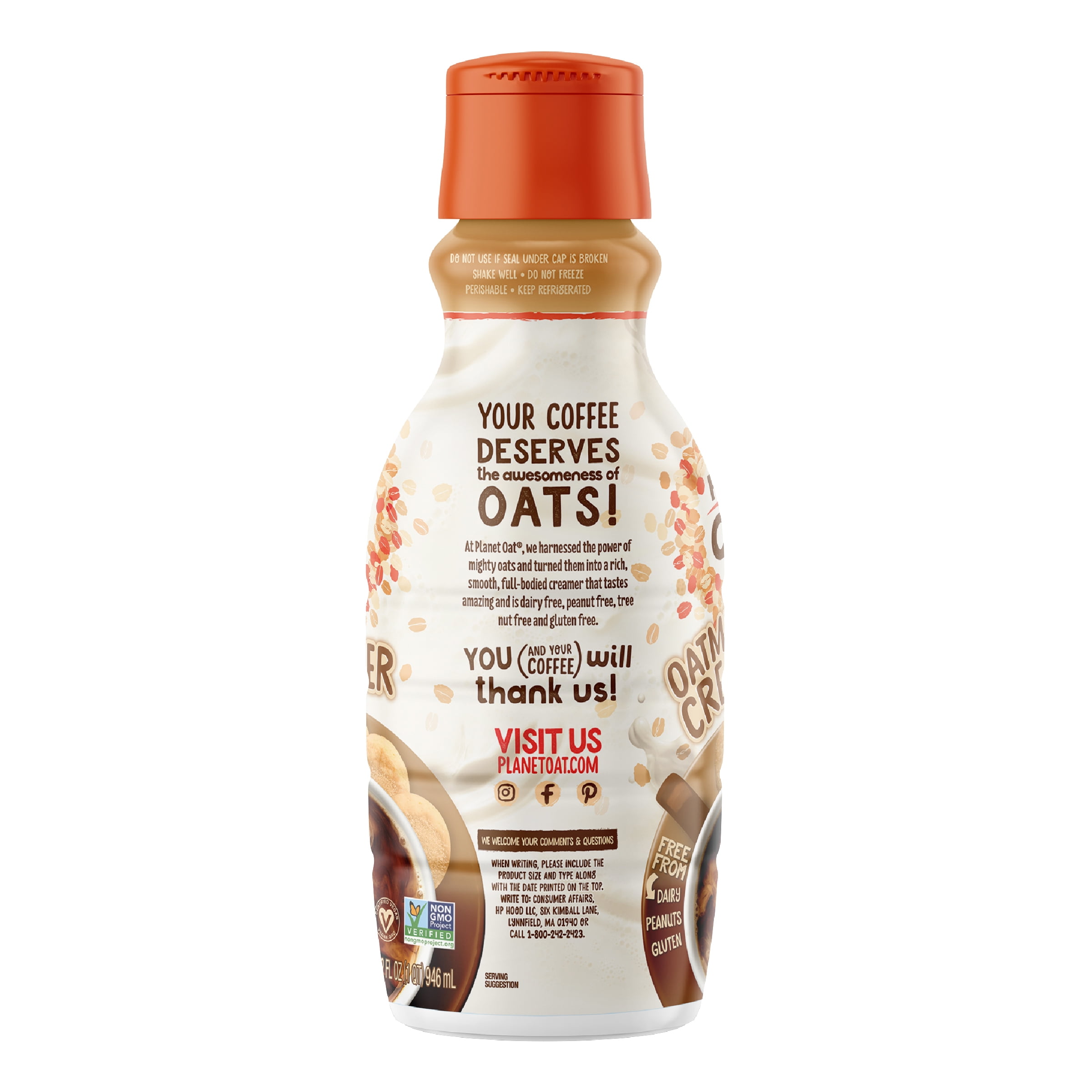 Planet Oat Brown Sugar Cookie Coffee Creamer 32oz