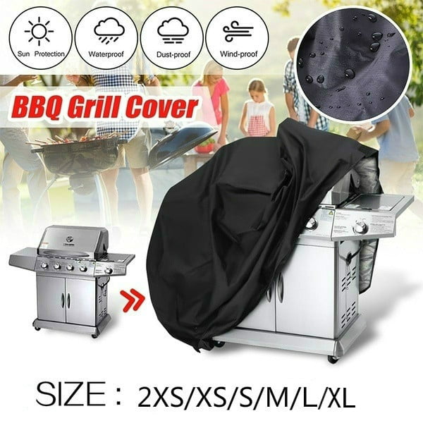 BBQ Gas Grill Cover Barbecue Protection Waterproof Outdoor Duty Protection XS-XL 