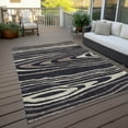 thumbnail image 6 of Addison Rugs Chantille Indoor/Outdoor Transitional Nature Black Washable Rectangle Rug, 8' x 10', 6 of 6