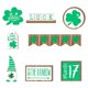 thumbnail image 2 of ST Day Juego de decoración de bandeja con gradas Letrero de madera Decoración de fiesta irlandesa Letrero de madera Recorte Placas Cocina Estilo A Gloria Decoraciones de bandejas escalonadas, 2 of 9