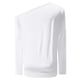 thumbnail image 3 of MHFRRA Blusa Informal de Manga Larga con Cuello Asimétrico para Uso Diario y Comodidad. Blanco, 3 of 4
