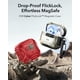 thumbnail image 3 of Funda para AirPods 4 ESR HaloLock a prueba de caídas con MagSafe Red, 3 of 9