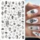 thumbnail image 1 of Linda pegatina Nail Art diseños 3D dibujos animados flores Navidad Slider Elk Santa Claus polaco calcomanía manicura decoraciones LACA717-724- Tan Jianjun unisex, 1 of 2