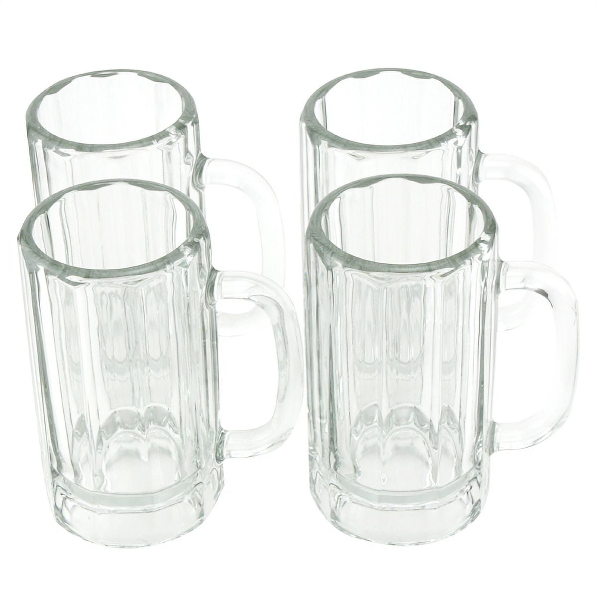 Libbey Heidelberg Glass Beer Mugs, 16 Oz. (Part Number: 89587) (Set Of 4)