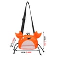 thumbnail image 2 of ELFINDEA Crab Design Mesh Beach Bag For Fun Sand Sifter Tote For Beach Shells Ample Storage Breathable Playful, 2 of 5