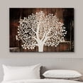 thumbnail image 3 of wall26 Canvas Print Wall Art Wood Panel Tree Silhouette Tapestry Nature Wilderness Illustrations Modern Art Rustic Decorative Relax/Calm for Living Room, Bedroom, Office - 16"x24", 3 of 5