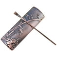 thumbnail image 1 of 1 Set of Chinese Tea Shovel Scoop Kit Tea Ceremony Tool Accessory Alloy Tea Leaf Holder Spoon, 1 of 8