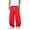 1# Red, variant on Mens Baggy Sweatpants Wide Leg Premium Lightweight Drawstring Pants Breathable Cotton Lounge Joggers with Pockets Purple L