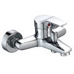 Grifo de ducha triple con válvula oculta, grifo de pared para ducha de agua fría y caliente para bañera