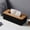 BK2, variant on Tissue Box with Wood Cover Tissue Holder for Facial Tissues Wooden Cover Tissue Organizer Bathroom Dispenser for Home Bedroom Office Living Room Hotel