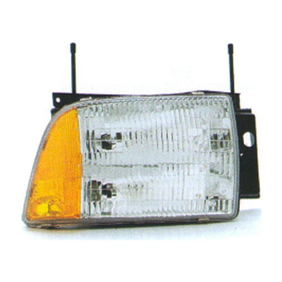 KAI New Economy Replacement Passenger Side Headlight Assembly, Fits 1995-1997 Chevrolet S10 Blazer