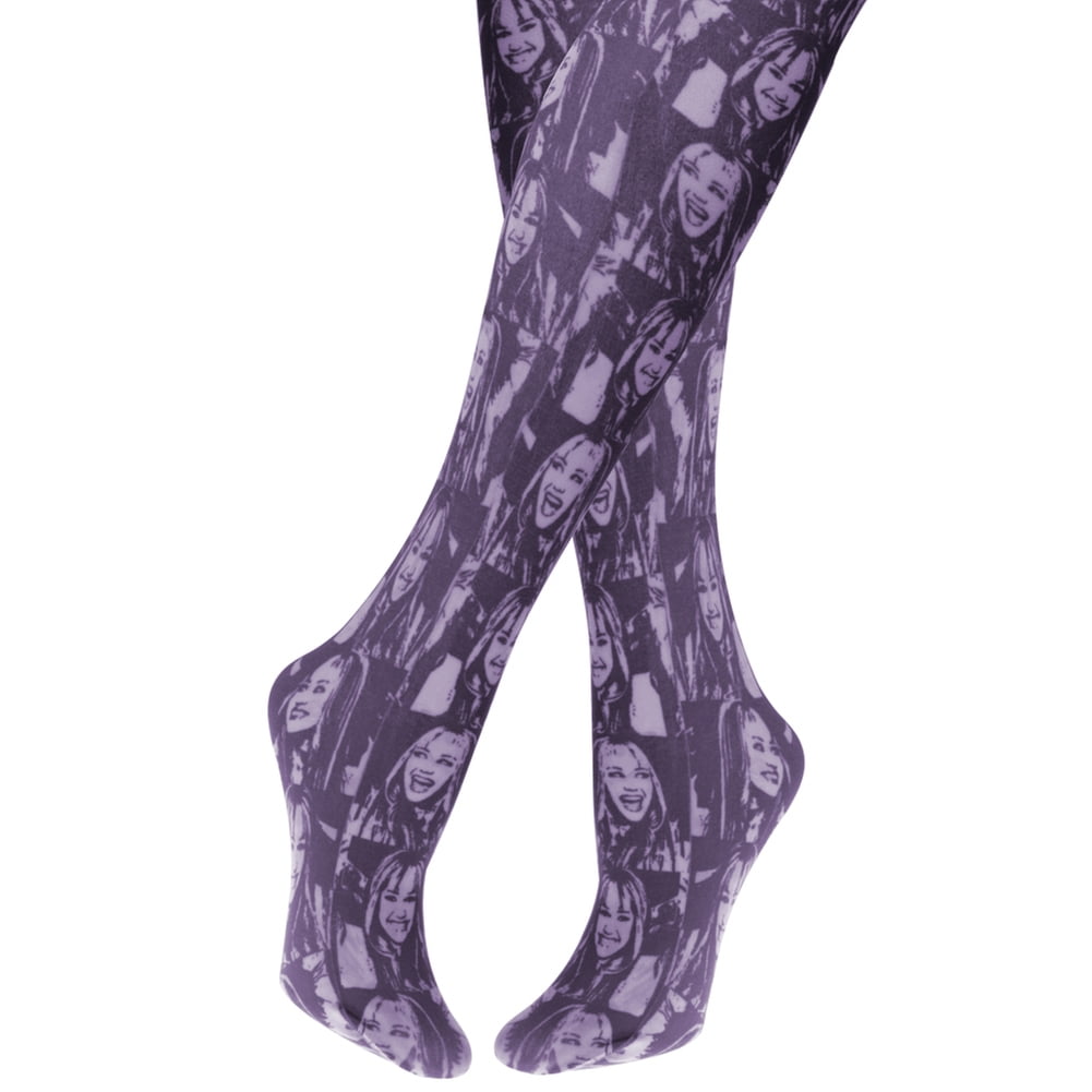 Girls plum tights 2025