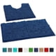 thumbnail image 1 of Alfombras de Baño Luxurux Sin Resbalón Súper Suave Chenille de Baña de Baño de Lujo Juego de Contono, Alfombra de Ducha de Lujo Suave +Tocador. LuxUrux tapetes para baño, 1 of 1
