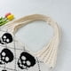 thumbnail image 4 of Bolso Mano Tejido Halloween para Mujer Hombro Con Patrón Calavera Única, 4 of 5