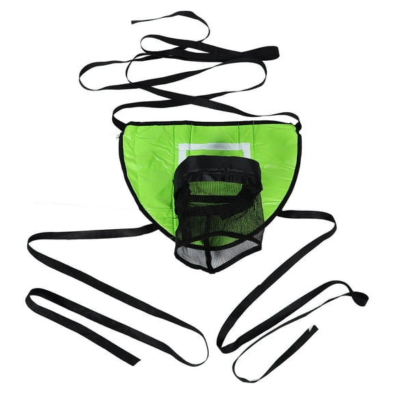 RENACLIPY Trampoline Basketball Hoop with Green Oxford Cloth Net for Indoor and Outdoor Exercise Fun