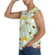 thumbnail image 3 of Balery Mushroom Bee Camisetas sin mangas para hombre, absorbe la humedad y protege contra el mal olor.-Medium, 3 of 7
