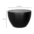 thumbnail image 4 of Moe's Home Collection Insitu Coffee Table-Color:Black,Material:Concrete, 4 of 5