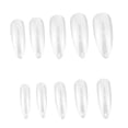 thumbnail image 2 of EeaseCA 600 Pcs Embouts d'Ongles Artificiels Forme Goutte d'Eau Ongles Pleine Couverture Faux Ongles, 2 of 7