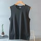 thumbnail image 1 of pstuiky Camisetas sin mangas para hombre, Camisola deportiva informal de cuello redondo y alta elasticidad de color liso para hombre Camisas de hombre m, 1 of 3