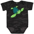 thumbnail image 3 of Inktastic Sea Turtle with Swirls Boys or Girls Baby Bodysuit, 3 of 5