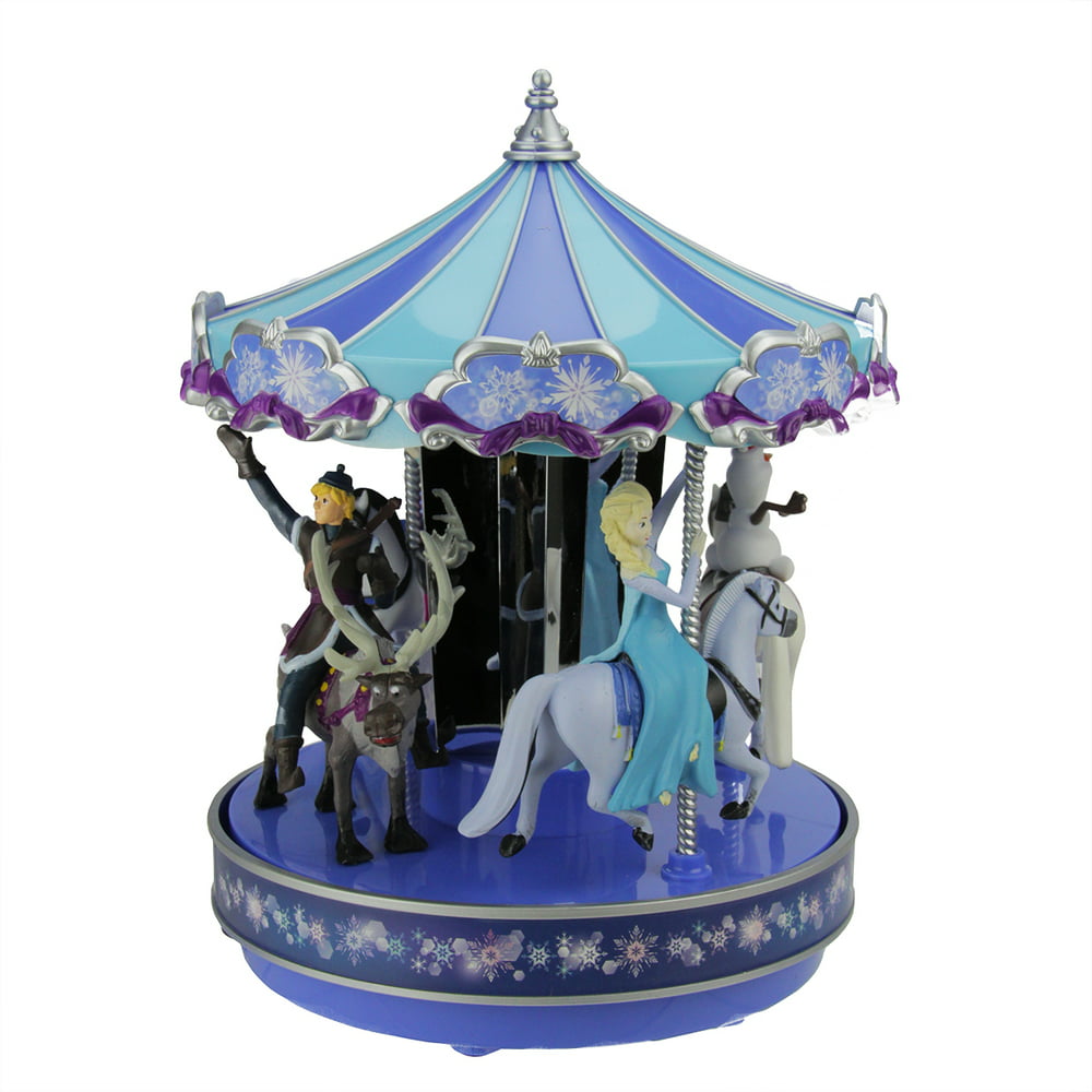 Modern Christmas Carousel Decoration for Small Space