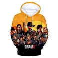 thumbnail image 5 of Nueva sudadera con capucha con estampado 3D del juego Red Dead Redemption 2 para hombre, moda urbana, sudadera informal de gran tamaño para niños, 5 of 5