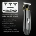 thumbnail image 2 of Men's Hair Trimmer Beard Trimmer for Men Professional Barber Liner Cordless Hair Clipper, 2 of 5