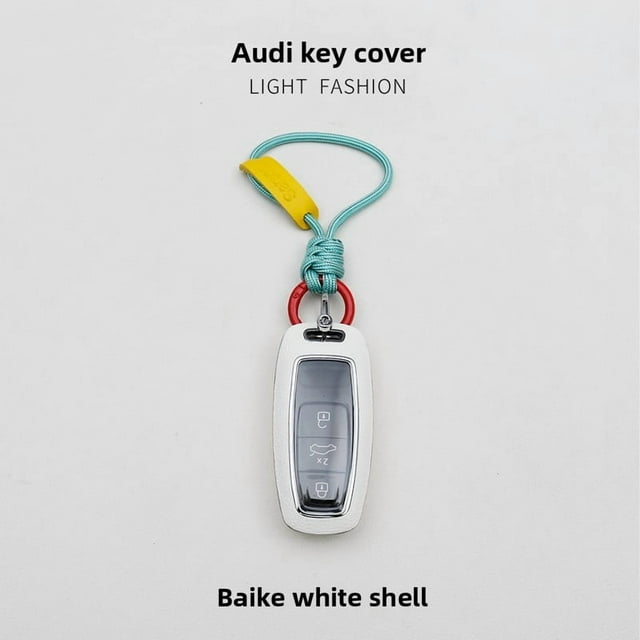 Car Key Fob Cover Case Protector For 2025 Audi Q5L Key Fob Cover A4L A7L A5 A6L Q4 E Tron A8 Case
